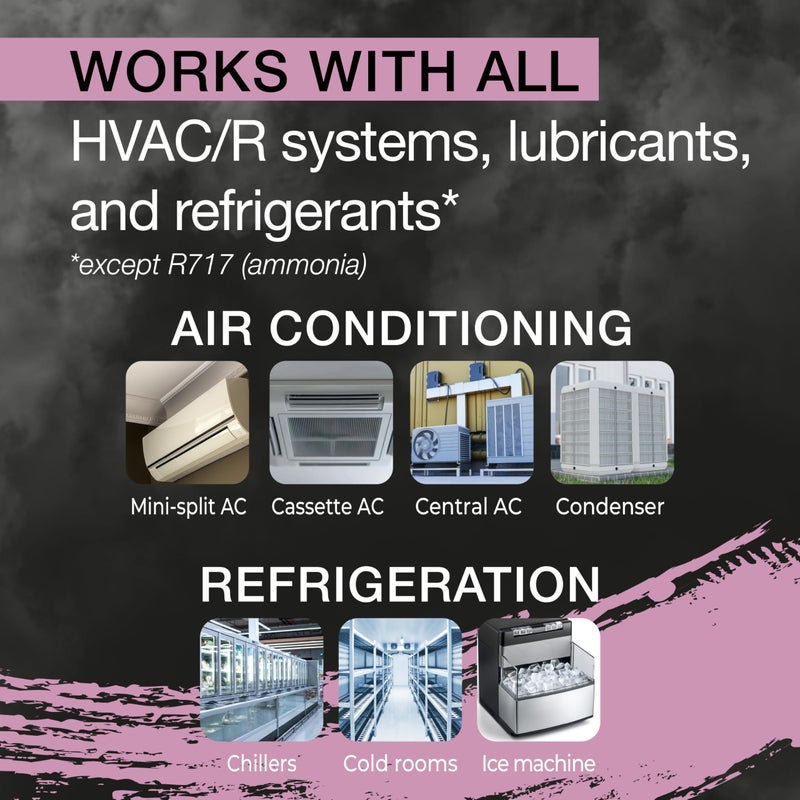ERRECOM Extreme Ultra A/C Leak Stop Direct Easy Inject Solution for HVAC&R Systems up to 6 Tons with 1/4 SAE Charging Port  for all Refrigerants and Oils | Reusable  Refillable  US Patented - 0.2 fl oz (6 mL) - Image 3